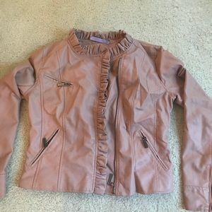 real leather jacket